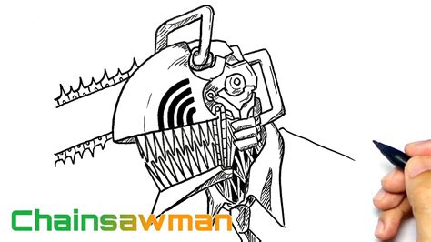 Cara Gambar Chainsawman 👍👍👍 Denji Chainsawman Youtube