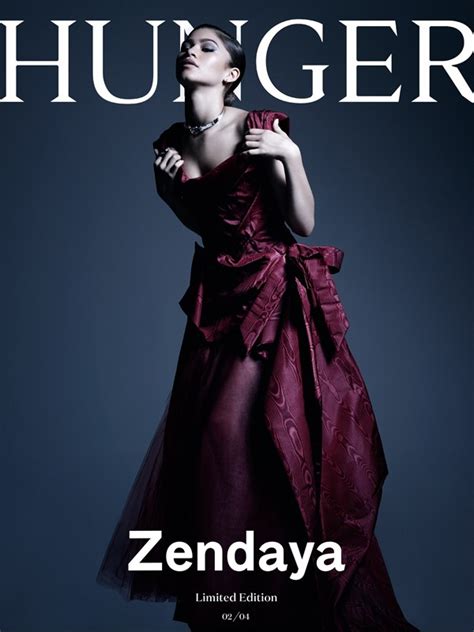 Zendaya Lands Four Covers For Hunger Magazines Issue 9 Bellanaija