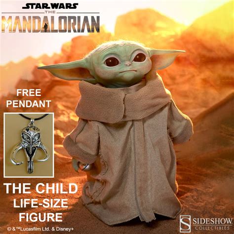 Star Wars Serie The Mandalorian Statue Taille Reelle Echelle 11