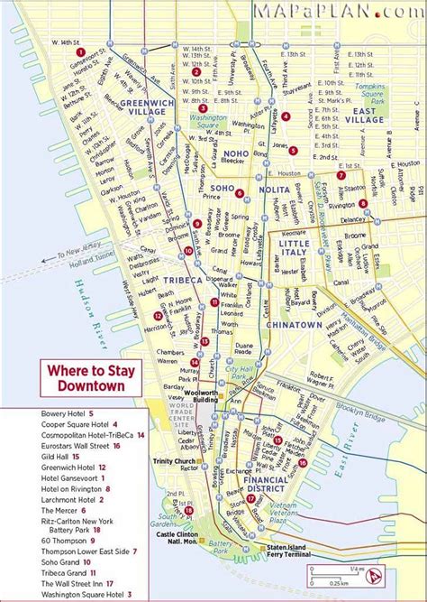 Manhattan Tourist Map Download Travel News Best Tourist Places In