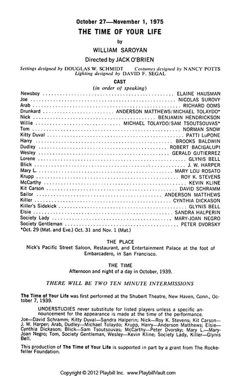 The Three Sisters Broadway Harkness Theatre 1975 Playbill
