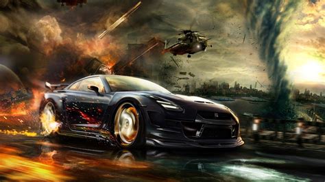 Car Explosion Wallpapers Wallpaper Cave