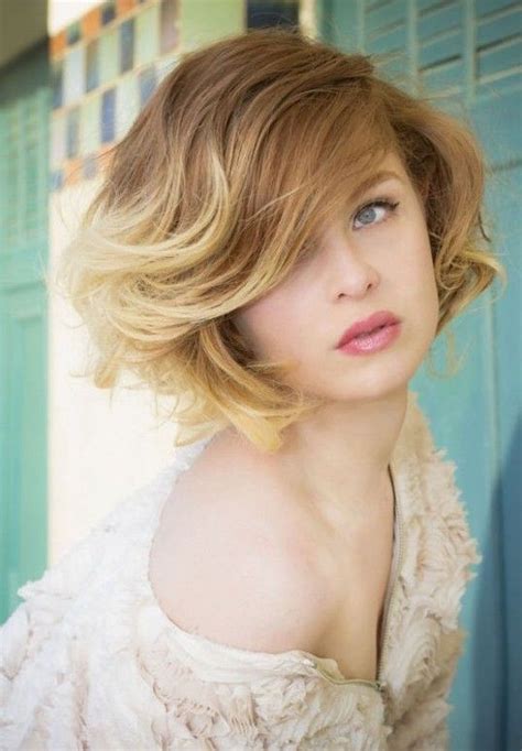 One of the stunning short thick wavy hairstyles to try. 18 Great Bob Hairstyles for Medium Hair 2015 - Pretty Designs