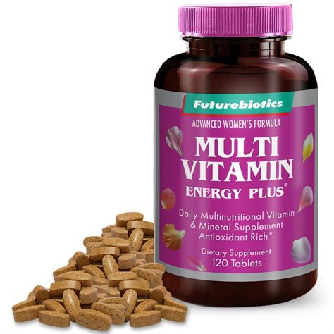 Futurebiotics Multivitamin Energy Plus For Women 120 Tablets Walmart