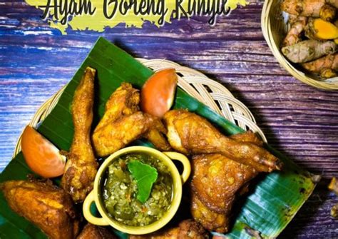 Sajian terfavorit ini memang bisa dibikin banyak variasi, lho. Panduan memasak praktis Ayam Goreng Kunyit - Resepi Melayu