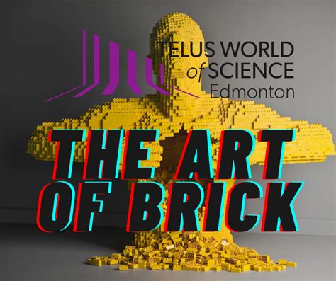 The Art Of The Brick Lego Exhibit Opening May 5th At Telus World Of