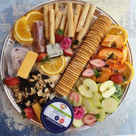 Snack Fruit And Cheese Platter Zola S Kitchen Studio