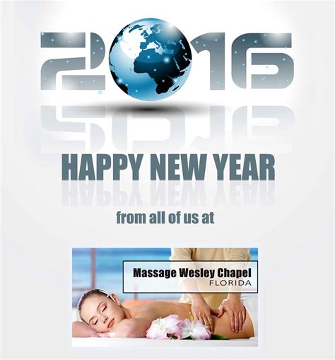 Happy New Year Massage Wesley Chapel Florida