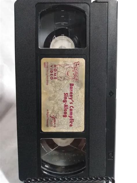 Barney Barney S Campfire Sing Along Vhs Eur Picclick It The Best