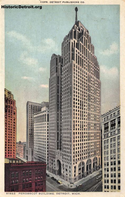 Penobscot Building Postcards — Historic Detroit