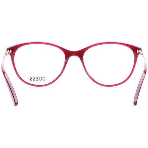 Guess Gu2565 075 Purple Plastic Round Optical Eyeglasses Frame 52 17 135 Gu Ab On Ebid Canada