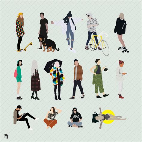 Flat Vector People Toffu Co