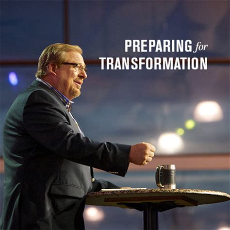 Saddleback Church Series Preparing For Transformation