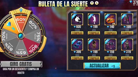 Ruleta De La Suerte Free Fire Youtube