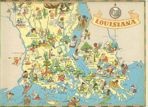Old Louisiana Map Ruth Taylor White Very Old By Honijeaux Flickr
