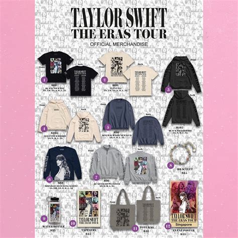 Souvenirs Galore Heres How Much Taylor Swifts Eras Tour