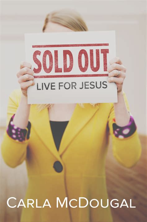Sold Out Live For Jesus Author Blog Tour