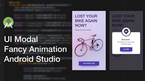 Fancy Modal Ui Animation Android Studio Tutorial Youtube