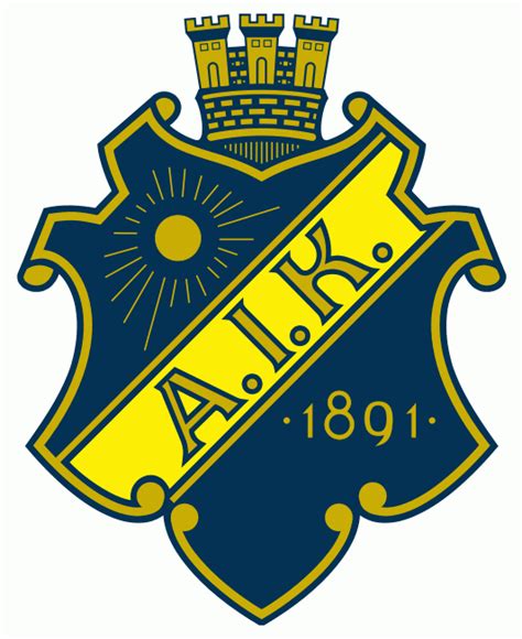 Aik If Primary Logo Swedish Hockey League Sweden Shl Chris
