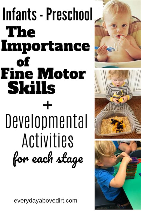 Fine Motor Skills For Toddlers Every Day Above Dirt Is A Good Day