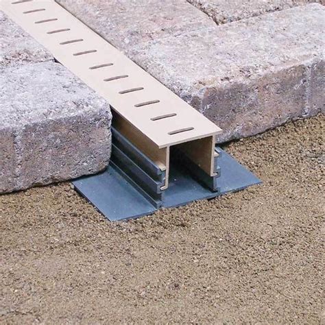 The Drainage Products Store Stegmeier Adjustable Height Paver Drain Tan