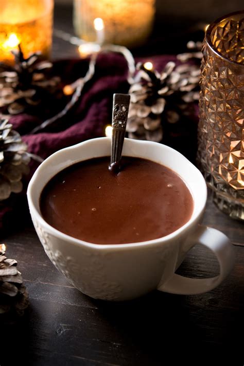 Italian Hot Chocolate Thick And Decadent Inside The