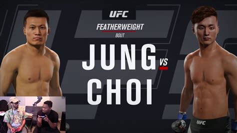 EA Sports UFC 2 WITH FRIENDS Chan Sung Jung VS Dooho Choi Best