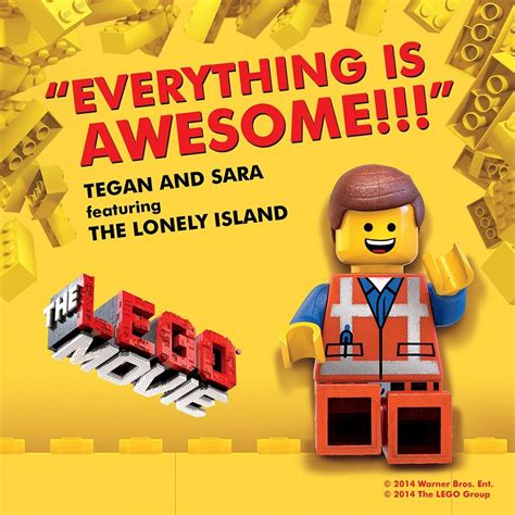 tegan and sara feat the lonely island everything is awesome everything is awesome lego