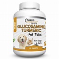 Glucosamine Chondroitin Tablets for Dogs & Cats, with Turmeric and MSM ...
