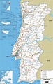 Detailed Clear Large Road Map of Portugal - Ezilon Maps