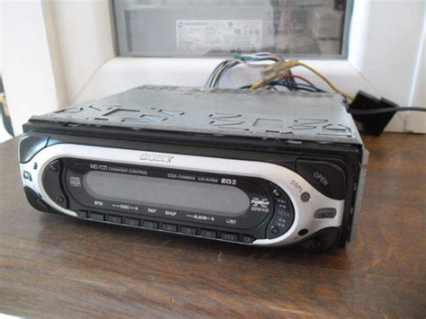 Sony Cd Player And Radio Removable Fascia Good Condition Cdx Ca680x In