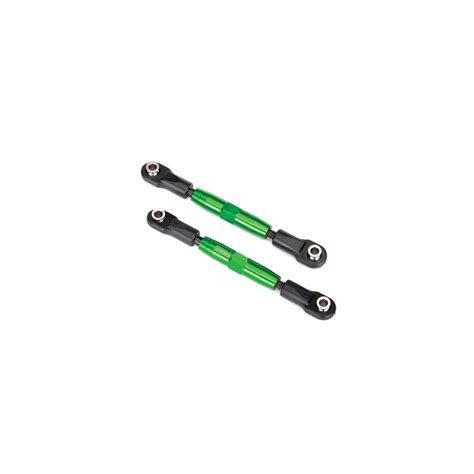 Traxxas 3643G Camber Links Front TUBES Green Anodized 7075 T6 Alum