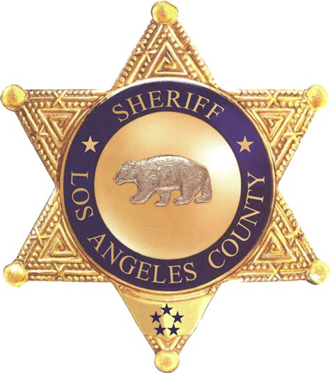 Download File L A Sheriff Star 5 Cluster Los Angeles County