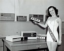 1954 Press Photo Leggy Beauty Judith Drake, Miss Massachusetts poses in ...