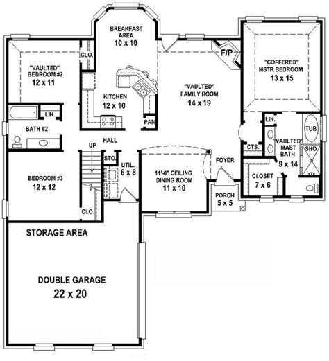 Three bedroom house plans are ideal for first homebuyers our modern contemporary home plans are up to date with the newest layouts and design trends. Unique Small 3 Bedroom 2 Bath House Plans - New Home Plans Design