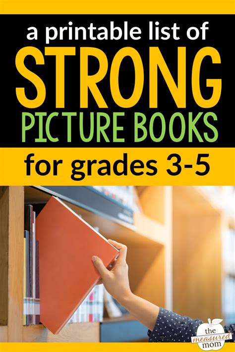 15 Strong Picture Books For Grades 3 5 The Measured Mom