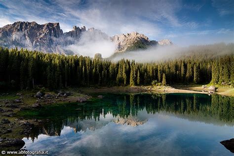 Lago Di Carezza Alto Adige Italy Natural Landmarks South Tyrol Italy