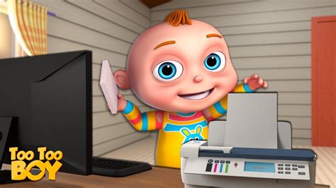 Printer Episode Tootoo Boy Cartoon Animation For Children