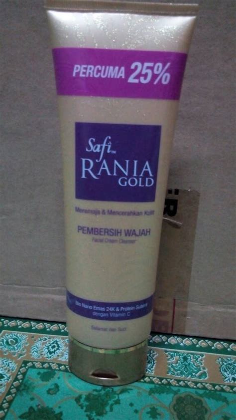 Ingredients use after safi rania gold serum for best result. SAFI RANIA GOLD FACIAL CREAM CLEANSER reviews