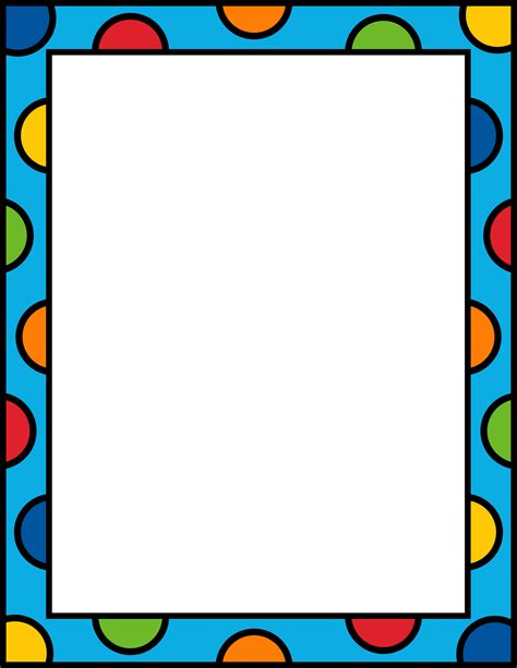 The Gallery For Kindergarten Borders And Frames