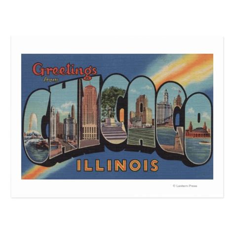 Greeting From Chicago Illinois Il Postcard