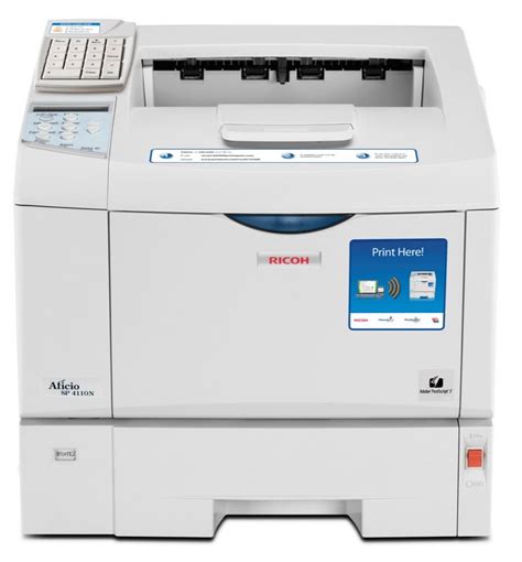 It created a first page of dark content in 23 seconds, and went ahead to convey 25 pages at a rate of 16.0ppm. RICOH SP4100N DRIVERS FOR WINDOWS DOWNLOAD