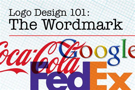 Logo Design 101 The Wordmark
