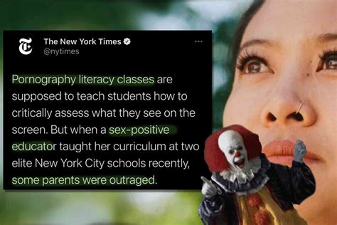Check Out This Nyt Article Praising The Pornography Literacy Classes