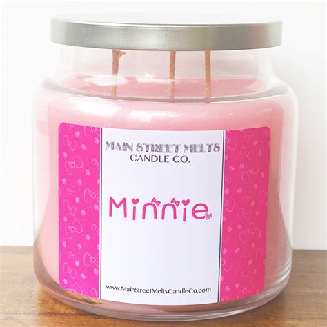 Minnie Disney Candle 18oz Main Street Melts Candle Co