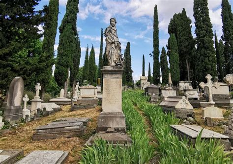 The English Cemetery Of Florence The Isle Of The Dead
