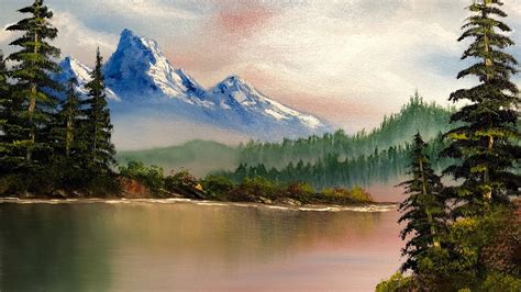 Easy Landscape Painting Tutorial For Beginners How To Paint A