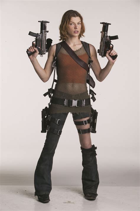 Milla Jovovich As Alice Evil Alice Apocalyptic Fashion Resident