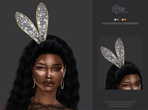 The Sims Resource Lovely Bunny Headband