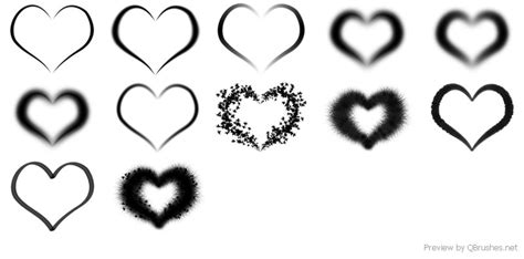 Heart Brushes Download